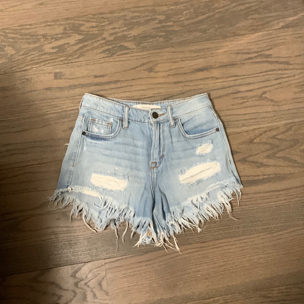 Hidden blue washed jean shorts size XS
